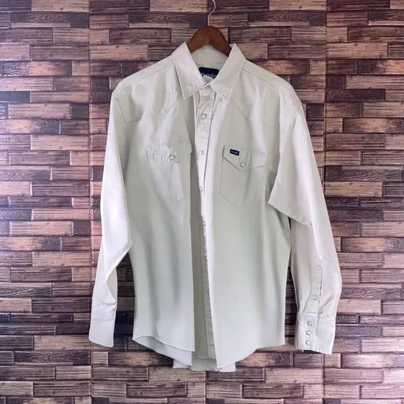 dress shirt ivory Men's Slim Fit Solid Color Dress Shirt (Ivory) Ivory / X-Large/17-17.5 Neck/34-35 Sleeve main image 0